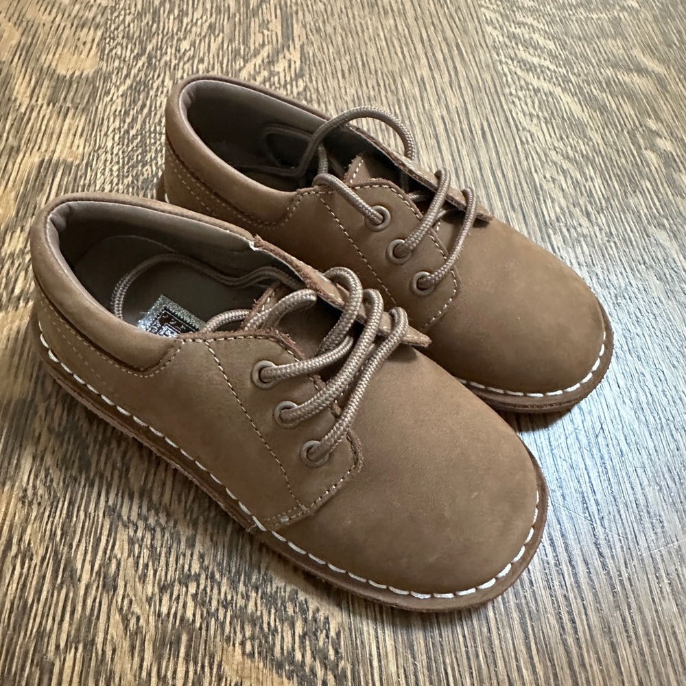 Classic Tan Kids Shoes